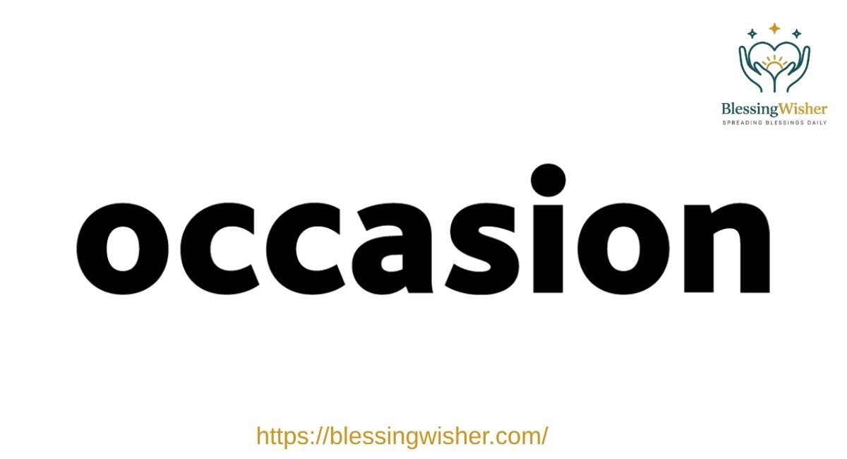 Occasion
