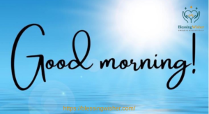 Good Morning Greetings
