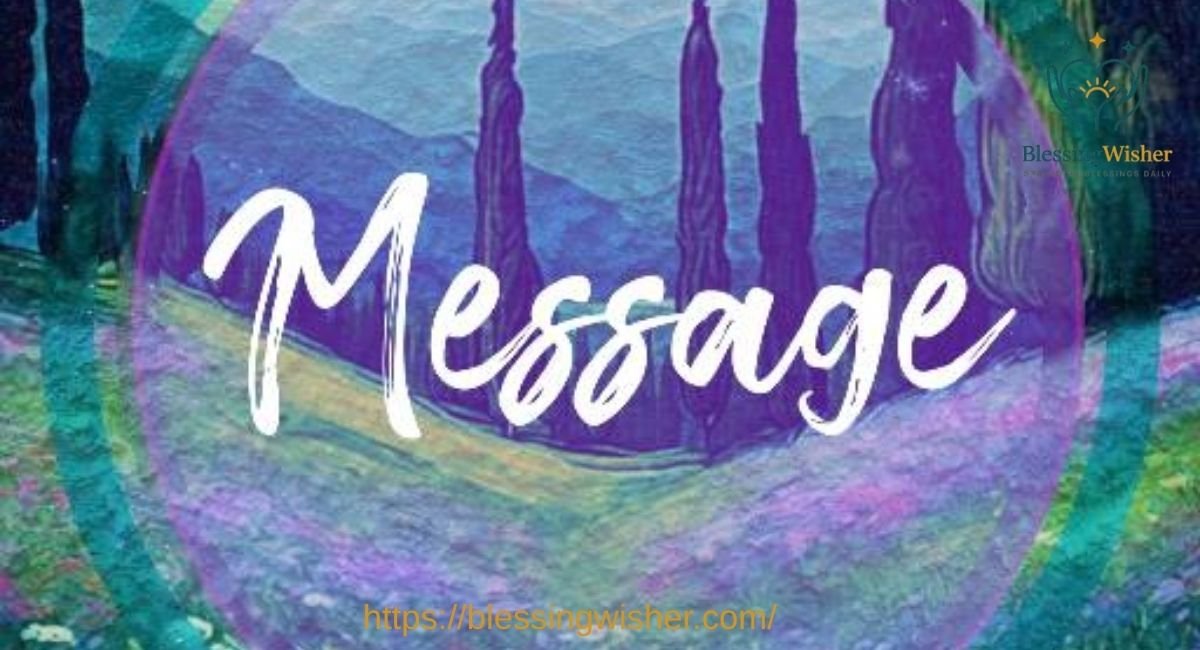 message feel natural