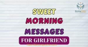 Morning Messages for Girlfriend