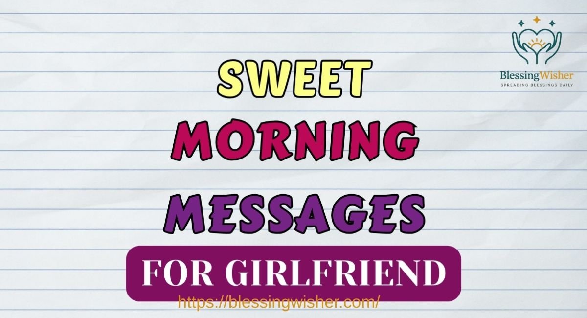 Morning Messages for Girlfriend