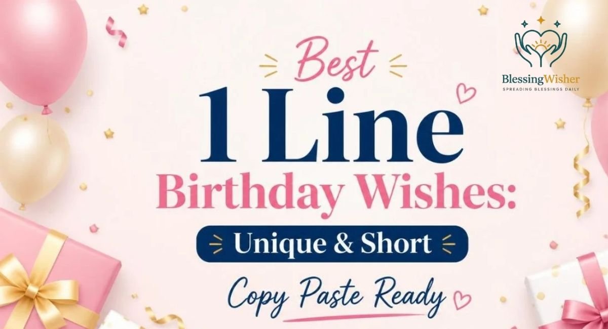 One-Line Happy Birthday Wishes