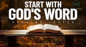 Prayer to Start Each Day