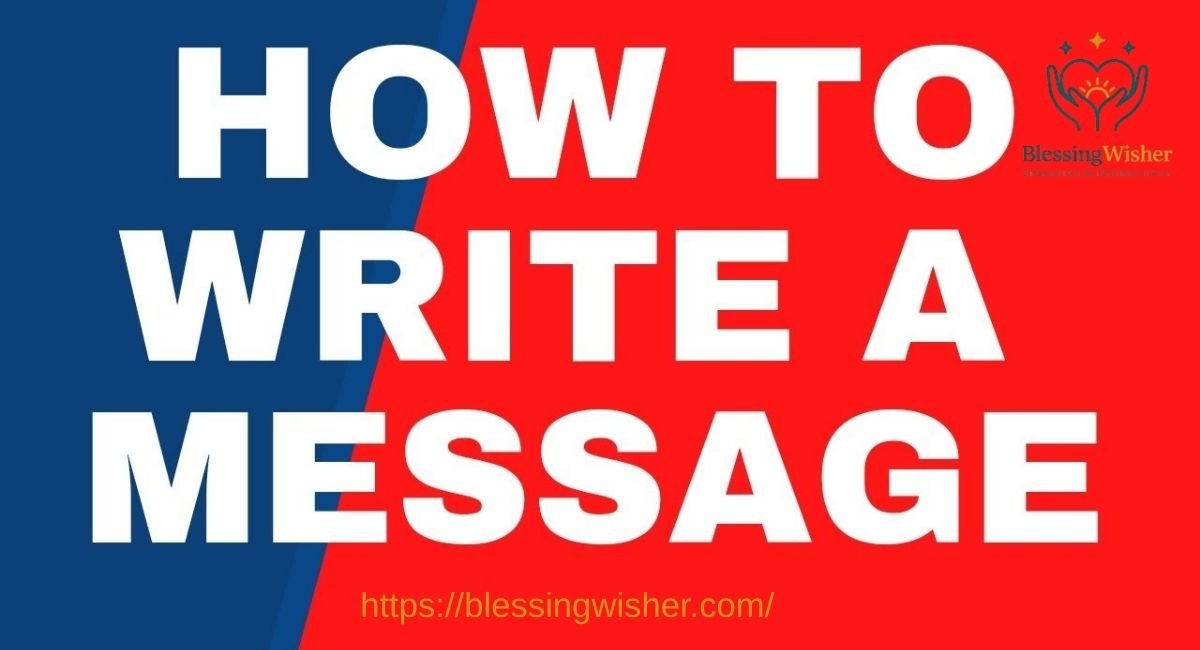 Write Messages