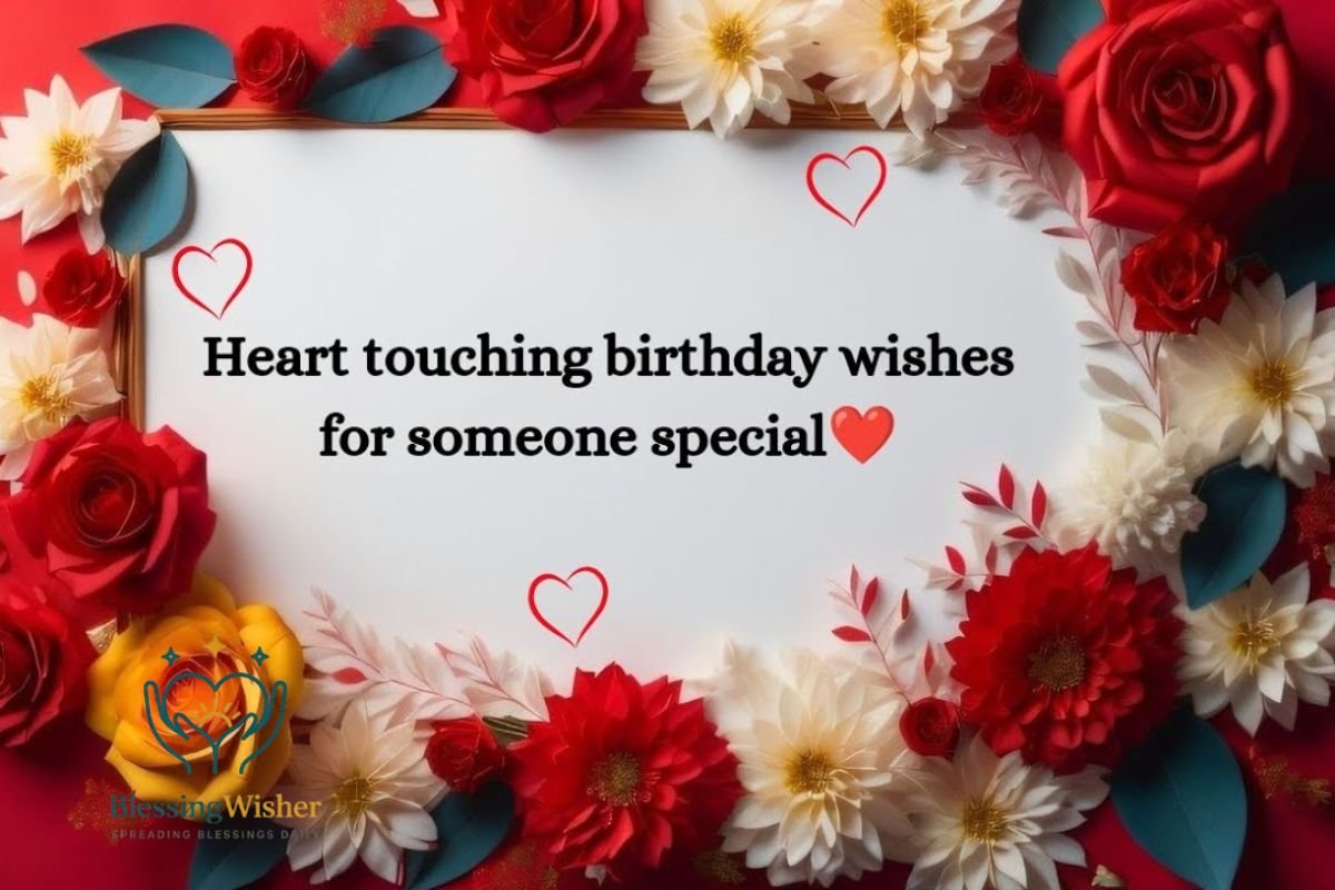 Heart-Touching Birthday Wishes for Someone Special